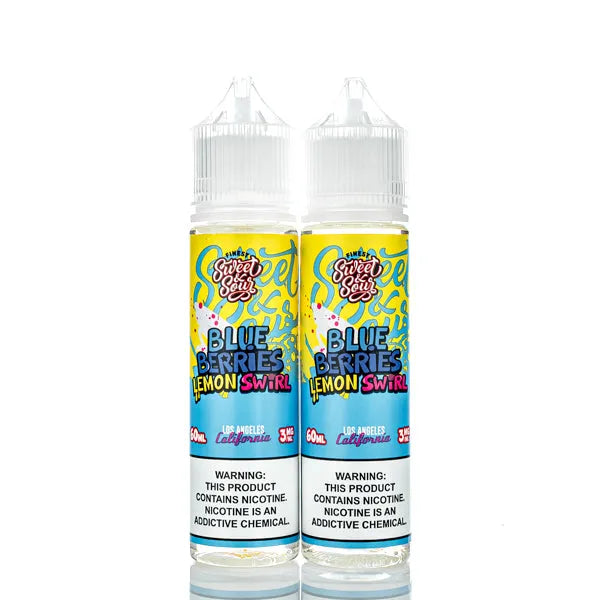 The Finest E-Liquid - Sweet & Sour - Blue Berries Lemon Swirl - 120ml - Black Coral